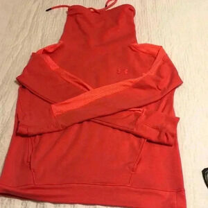 Under Armour pink long sleeve athletic top.  Size XS